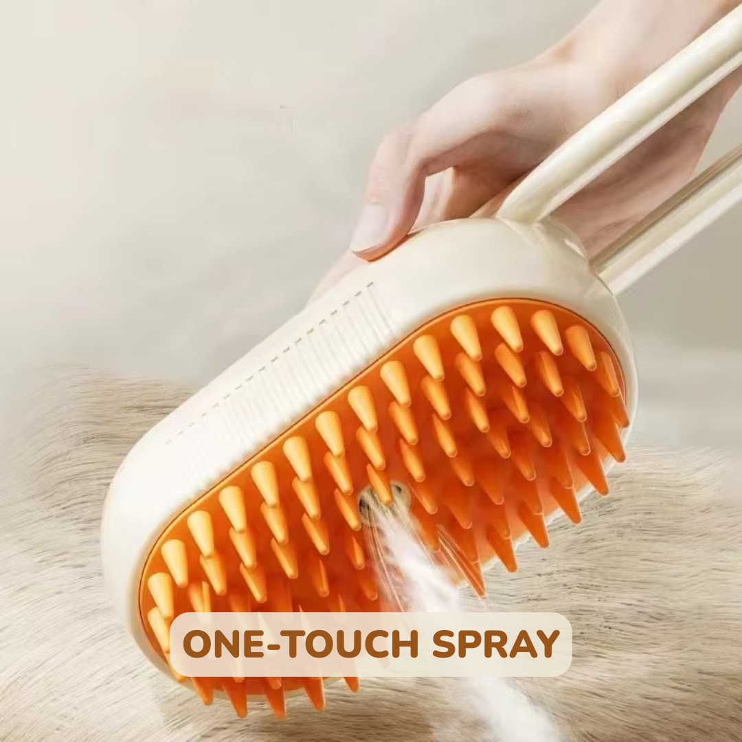3-in-1 Pet Spray & Massage Brush
