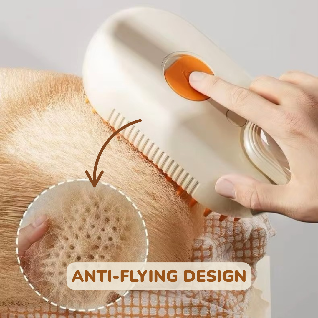 3-in-1 Pet Spray & Massage Brush
