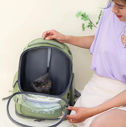 Transparent Breathable Pet Backpack