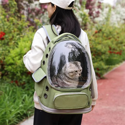Transparent Breathable Pet Backpack